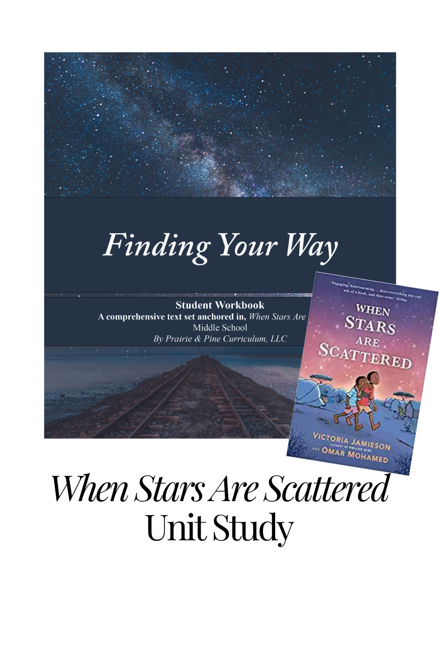 When Stars Are Scattered Unit Study - Finding Your Way (Middle School)