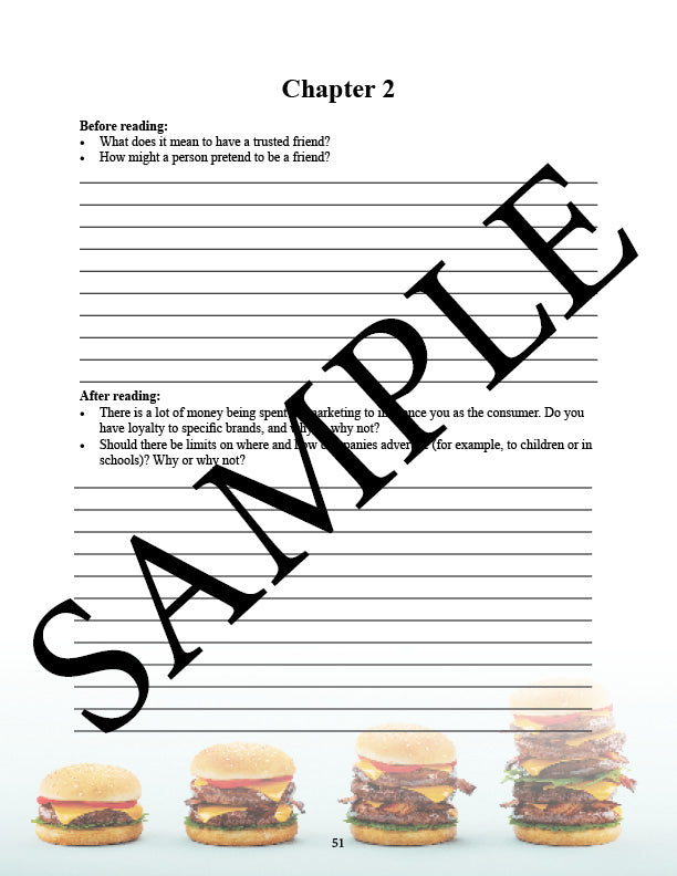 Fast Food Nation Unit Study - From the Farm? PRESALE
