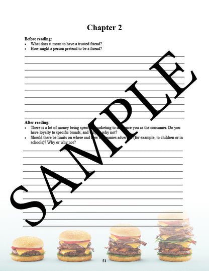 Fast Food Nation Unit Study - From the Farm? PRESALE